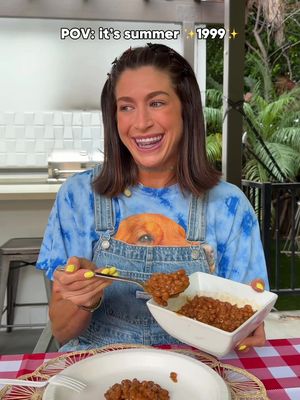 #BushsBeansPartner Saving summer cookouts one beautiful baked bean at a time @Bush’s Beans 🫘🧺