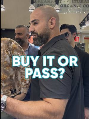 Buy it or pass?🤔 #diamonddistrict #nyc #prestigebrothers 