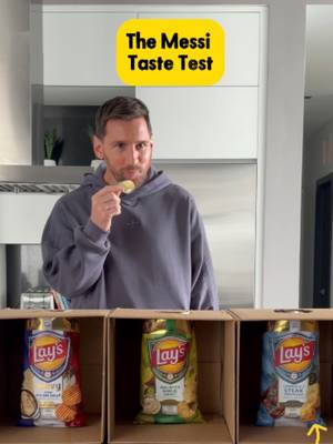 You think Lionel Messi can guess the right flavor? Try our new FIFA World Cup 26™ flavor bundle for yourself. Introducing Lay's Argentinian-Style Steak with Chimichurri, Lay's Brazilian-Style Garlic Sauce, and Lay's French Onion Soup.