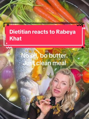 No butter, no oil, just clean meal… let’s talk about Rabeya Khat. #cleaneating #oilfree #nutrition #dietitian #dinner 