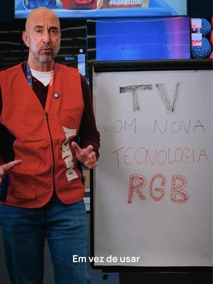 Para quem diz que ver o jogo em casa não é a mesma coisa, claramente, ainda não tem esta TV 👀