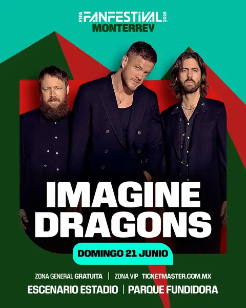 Te presentamos a los talentos que celebraran con nosotros la gran fiesta de Monterrey.🤩🎶 ¿Están listos?🤠 Entrada gratuita con cupo limitado. Boletos para Zona General + VIP a partir del 21 de mayo en Ticketmaster. #WeAreReady #SomosMonterrey #Somos26 #FIFAFanFestival #TikTokDeportes 