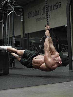 Try this rope exercise for an upper body and core burner. 