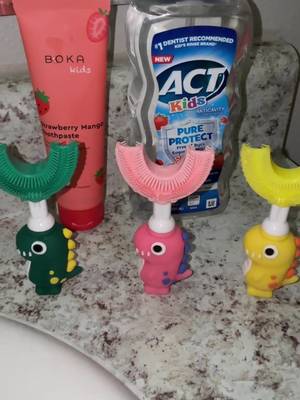 Making brushing their teeth fun so I don’t have to fight them! #tiktokshop #ugccrestor #cleanteeth #momwin 