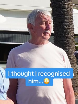 I’m currently in Australia… but I thought I recognised him from somewhere. 😳 Geordie’s truly are everywhere. His answer at the end summed up that northern warmth to a T. :)