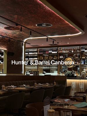 Canberra has a new restaurant and if you’re a meat lover, this one’s for you!  Hunter & Barrel / Canberra CBD 📍 #canberra #hunterandbarrel #canberrafood #australianfood #restaurant 