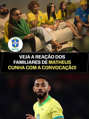 Veja a reação dos familiares do Matheus Cunha, jogador do Manchester United, ao ser convocado para a Copa do Mundo. #ESPN2026 #FutebolNaESPN #copadomundo #seleçãobrasileira #MatheusCunha