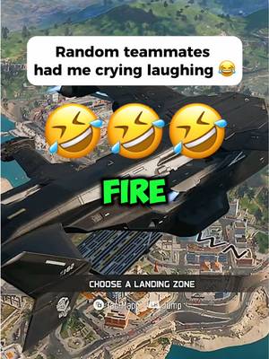 Random squad had me CRYING laughing 🎙️😂 #warzone #cod #callofduty #gaming #fyp