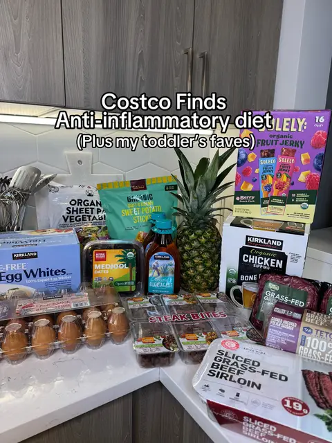 Here’s everything I got at Costco for this week- some great finds for if you’re trying to reduce inflammation and eat cleaner  #costcofinds #costcohaul #antiinflammatorydiet 