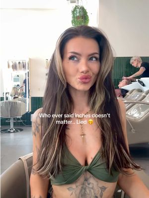 @hannah frauli gets ittttt!! tehe 🤭 #hairtransformation #extensions #beforeandafter