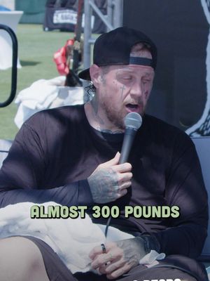 A fat guy's nightmare. @jelly615 is down almost 300 lbs! Check out today's 2 Bears ep live from the @2bears5k.