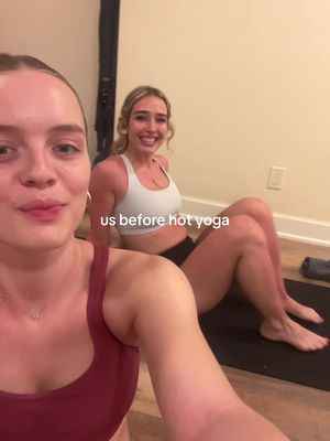 doing this with 30 degrees weather outside today definitely didn’t help us🔥 #hotyoga #pyc #toronto #poweryoga #hot 
