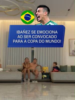 EMOCIONANTE! A reação do zagueiro Ibañez, convocado por Carlo Ancelotti para disputar a Copa do Mundo pela seleção brasileira! #FutebolNaESPN #ESPN2026 #seleçãobrasileira #copadomundo #ibanez #tiktokesportes