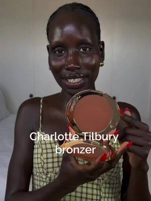 @Charlotte Tilbury it’s hard to conquer the world when the “deep” shade isn't actually deep.                                                                                           #charlottetilbury #bronzer #blackgirlmakeup 
