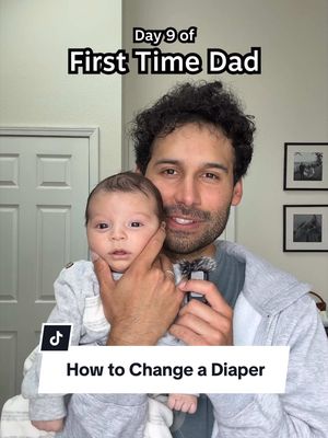 Day 9 - How to Change a Diaper 💦💩👶🏽 #newdad #firsttimeparents #newmom #dadlife #fatherhood