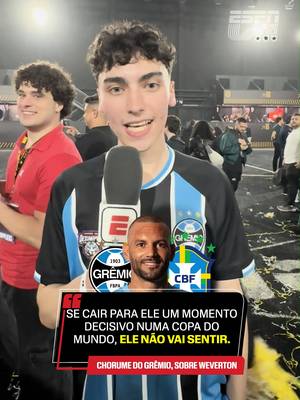 O PAREDÃO MERECE! 🧤🔥 Para Chorume do Grêmio, parte da cabine do DesimpaiN na Kings League, Weverton foi merecedor da convocação para a Copa do Mundo! #ESPN2026 #Weverton #TikTokEsportes
