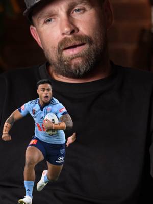 Who is the 🃏 in the Blues' pack? #NRL #RugbyLeague #StateofOrigin