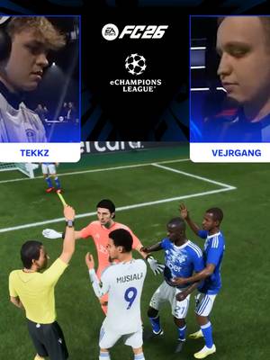 A minute of MADNESS from Vejrgang v Tekkz 🤯  #eChampionsLeague #FCPro 
