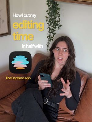 This saves me so much time fr @Captions #ad #captionsapp 