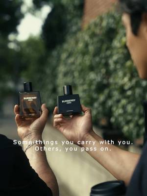 Some things you don’t explain, you pass it on. Burberry Hero Eau de Parfum is for me and Hero Elixir de Parfum is for the man who made me who I am. @Burberry @Macy’s #BurberryBeauty #ad 
