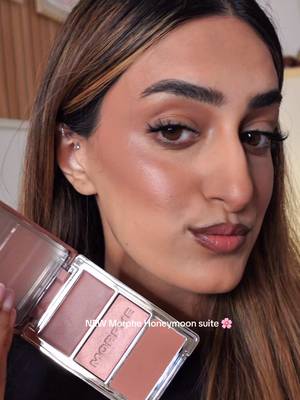 Blushing in Honeymoon Suite 💕 This mauve dream by @Morphe Cosmetics gives the perfect soft glow. #MorpheBlush #HoneymoonSuite #SoftGlam #morphebabe #morphebabes