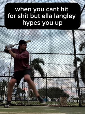 been a minute since i swung it #ellalangley #choosintexas #ellasfellas #baseballboys #baseballtok 