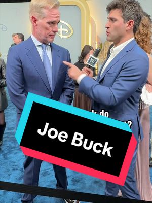 Joe Buck! The soundtrack to hundreds of our favorite sports memories 🎙️ #nfl #MLB #espn 