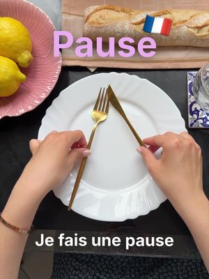 My friends always ask me: “How do you dine like a local in France?” 🇫🇷🍷✨ One thing French people do at restaurants instantly tells the waiter: 🍴 “I’m still eating” or 🍽️ “I’m finished” No words needed 😉 I explained this subtle French dining etiquette in one of my French culture videos and honestly… once you notice it, you’ll see it everywhere in Paris cafés 💛 Save this for your next trip to France ✈️✨ #frenchculture #paristips #frenchetiquette #learnfrench #francetravel      