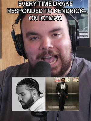 EVERY Time Drake Responded To Kendrick On ICEMAN 🎤 #DrizzyDrake #KendrickLamar #ICEMAN #NotLikeUs #NFRPodcast 
