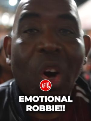 Emotional Robbie after Arsenal Winning The League! 🥹  #AFTV #Arsenal #PremierLeague #Sportsontiktok