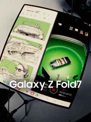 Created by @choejames. Side-by-side to keep the story moving. With the #GalaxyZFold7, keep your shot list on one side and your live preview on the other, then seamlessly drag between apps to keep your shoot flowing 🎬 Comment #ExploreGalaxy and tell us how you'd use split screen. #SamsungPartner #SidebysideMultiwindow #Samsung Learn more: samsung.com
