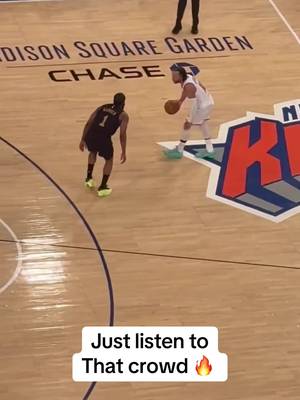 MSG was ROCKING during THE LARGEST PLAYOFF COMEBACK IN THE PAST 13 YEARS 👏 The Knicks erase a 20 point deficit with 7:39 remaining and TAKE Game 1! They were +10000 on ProhetX late in 4th.  #NBA #knicks #newyork #jalenbrunson #fyp 