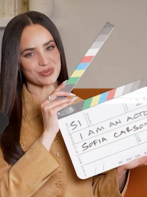 She is Sofia Carson and she is an actor 🎬 Tune in tomorrow for another episode of I AM AN ACTOR.
