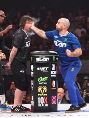FOUGHT IT OUT 😤 These two went all the way to the sudden victory round until Andrew Provost got the KO! Rewatch all the action from $VET #PowerSlap20 NOW on YouTube