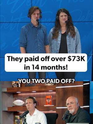 EveryDollar users Nathan & Brittany reached the Debt-Free Stage after paying off $73,500 in just 14 months. Their wake-up call came after owing the IRS money for the first time and needing new tires within days of each other. Feeling completely overwhelmed, they decided something had to change. They cut up their credit cards, got serious about actually following a budget, and worked nonstop... teaching extra hours, DoorDashing, and picking up side work while communicating about every single dollar. Now they’re debt-free, no longer living paycheck to paycheck, and proof that intentionality and teamwork can change everything in a short amount of time. Their key to success: “Be intentional. Communicate about everything. Make the hard choices.”