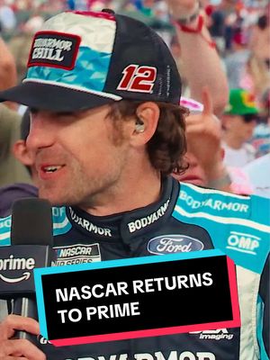 Streaming with enough horsepower to wake the neighbors. NASCAR returns to @Prime Video this weekend.