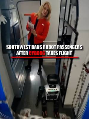 Southwest Airlines banning robots from their flights after a Texas #robotics company took their #humanoid bot “Stewie” on a flight from Dallas to Las Vegas. Social media videos show the robot walking through the terminal and boarding the plane while stunned passengers and #flight attendants looked on. The very next day, Southwest updated its baggage policy to ban all human-like and animal-like #robots from flights — including checked baggage — “regardless of size or purpose.” The robotics company says “Stewie” had his own ticket and noted that his battery was FAA-compliant and that the trip followed all airline rules at the time.