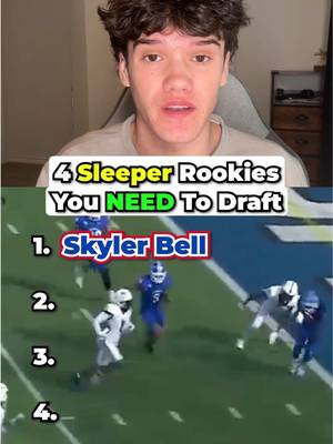 You NEED To Keep your Eyes on These Sleepers👀📈 #nfl #nflfootball #fyp 
