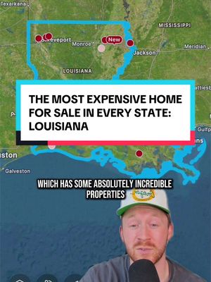 Louisiana’s most expensive home  for sale!  *Note:  I do note own any of these photos shown, nor do I have any relationship or agreement with the listing agent or seller (unless stated) I simply make videos on homes I find interesting and cool for the sake of reporting. If you’d like me to tag you or take down any post for any reason I have no problem doing so. thank you :)  #mansions #house #homedecor #realestate #mansion