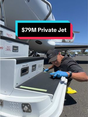 Would you take this job in aviation for $4M? #Aircraftdetailing #detailing #aviation 