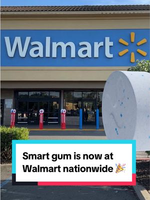 Guess who just went nationwide at Walmart  👀 Smart gum is now available in 3,000+ Walmart stores across the country 🎉  Need a restock? head to the supplement aisle and look for the blue pack! You can grab Energy & Focus in peppermint or spearmint 3-packs, each formulated with 40mg natural caffeine, L-theanine, and B vitamins to help you stay sharp.  click the link in our bio to find a Walmart near you 📍  #neurogum #smartgum #walmart #neuro #caffeine 