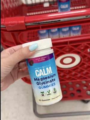 Time for a restock 💙 Your favorite Natural Vitality CALM® Magnesium Glycinate Gummies in sour grape are on shelves at Target 🍇     #NaturalVitality #TargetFinds #Magnesium
