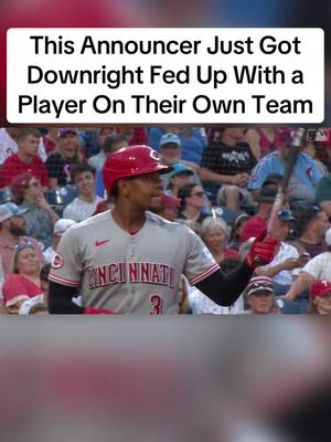 I mean, he is hitting .142 so I do get it lol #reds #phillies #MLB #baseball #sports 