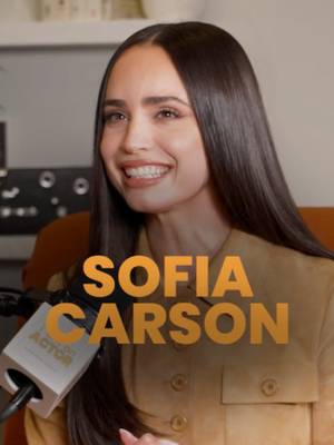 I AM AN ACTOR: Sofia Carson, out now 🧡 Tune in to the full episode on Apple Podcasts, Spotify & YouTube!