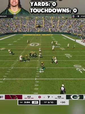 Christian Watson broke the yards record💀 #madden #madden26 #gaming #thegoosetv #fyp 