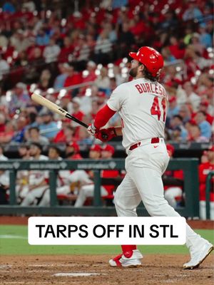 TARPS OFF IN STL! #tarpsoff #MLB #baseball #cardinals #stlouis 