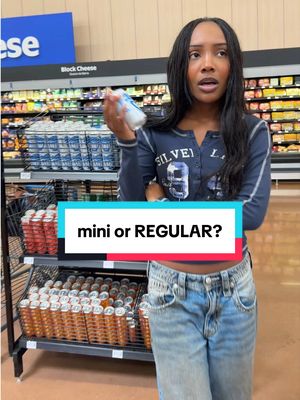 and this is how a 10 minute @Walmart trip turns into an hour… 🥹 but seriously they’re just so cute and mini it’s not that simple!! #poppi #minis #walmart #sodasback #fyp