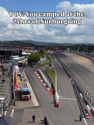 POV you camped at the 24h of Nürburgring 🇩🇪🏁 #Nurburgring #Nordschleife #24hNBR #Motorsport #Camping #Germany #Racing
