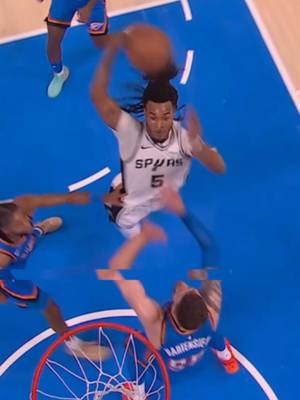 MY GOODNESS 😤 #spurs #NBA #playoffs #stephoncastle