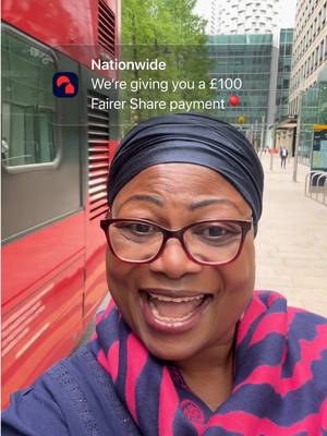 The notification we’ve all been waiting for…🎈   Fairer Share payment T&Cs apply. Qualifying current account and either qualifying savings or mortgage were required on 31/03/26. Payment to be made between 10 and 30 June 2026. Future payments depend on financial performance. Visit nationwide.co.uk/fairer-share